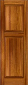 Raised  Panel  Portsmouth  Teak  Shutters